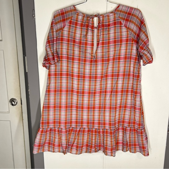 Madewell plaid lagon look size medium - Picture 6 of 7
